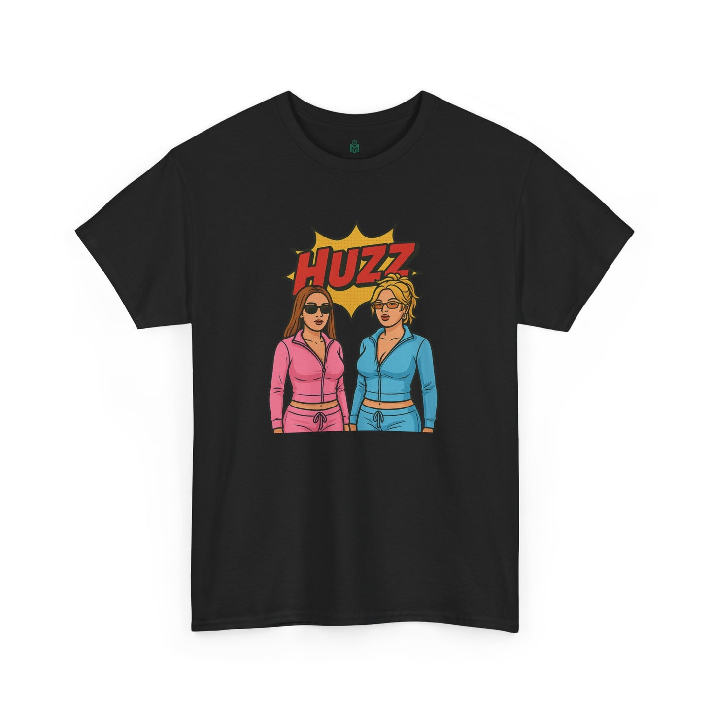 “HUZZ Girls Club” Vintage Tracksuit Tee