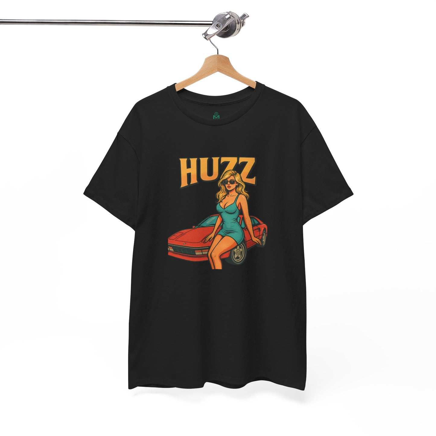 “HUZZ Heat” Retro Supercar Tee