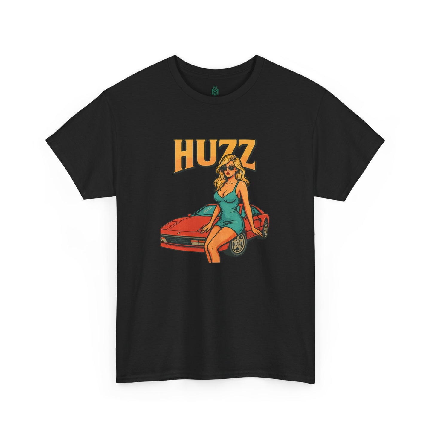 “HUZZ Heat” Retro Supercar Tee