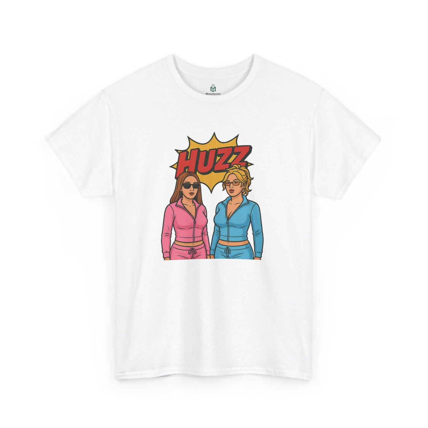 “HUZZ Girls Club” Vintage Tracksuit Tee