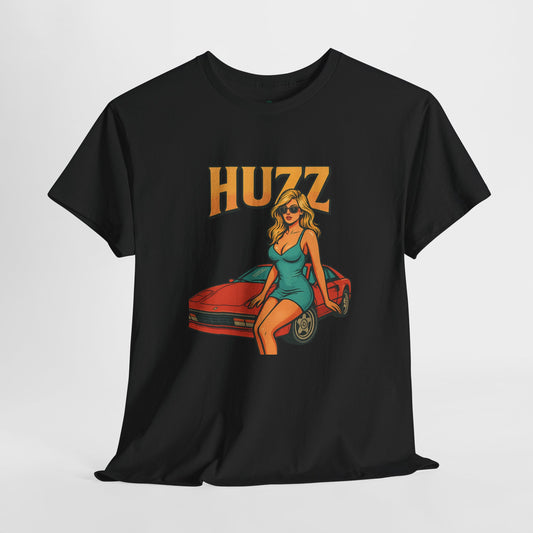 “HUZZ Heat” Retro Supercar Tee