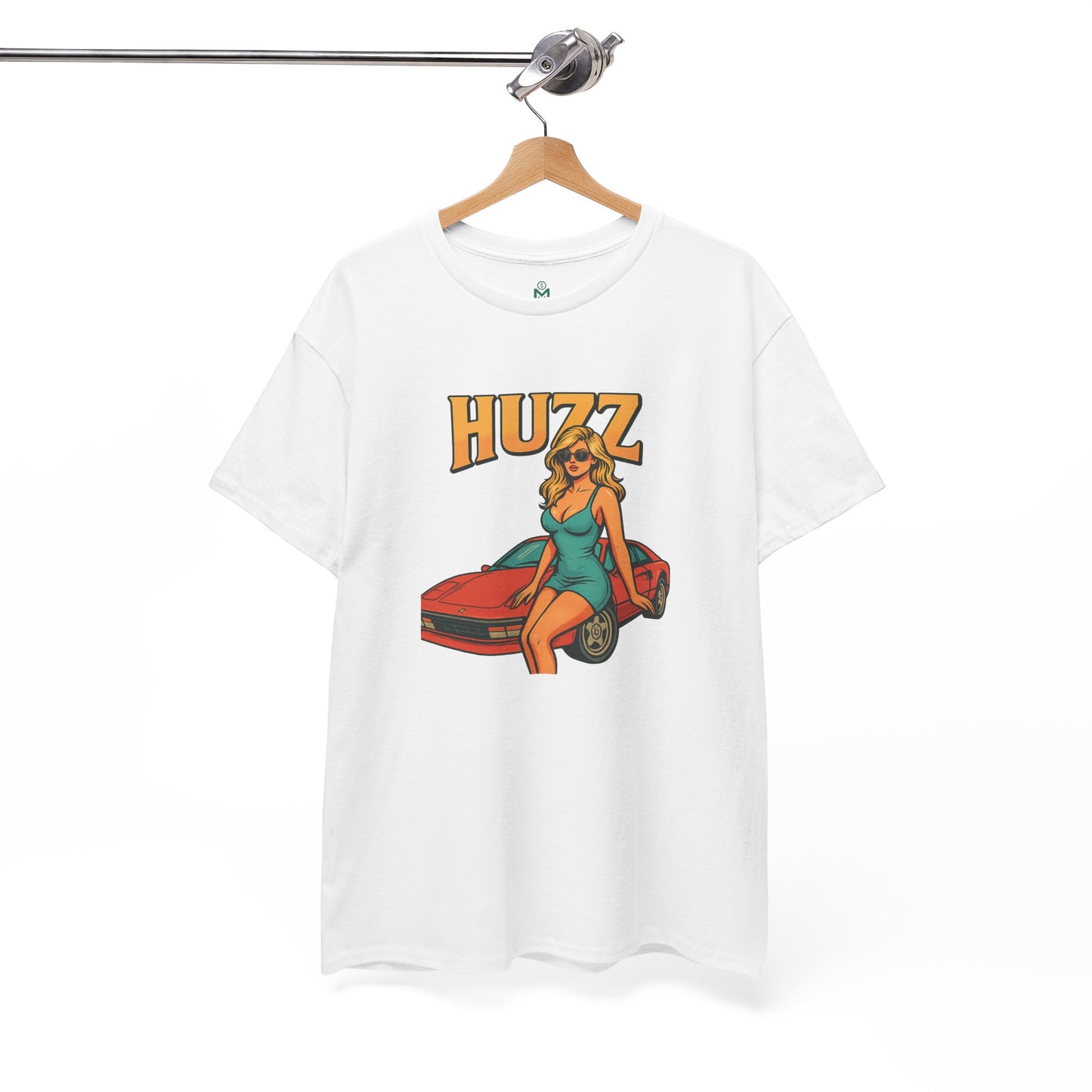 “HUZZ Heat” Retro Supercar Tee