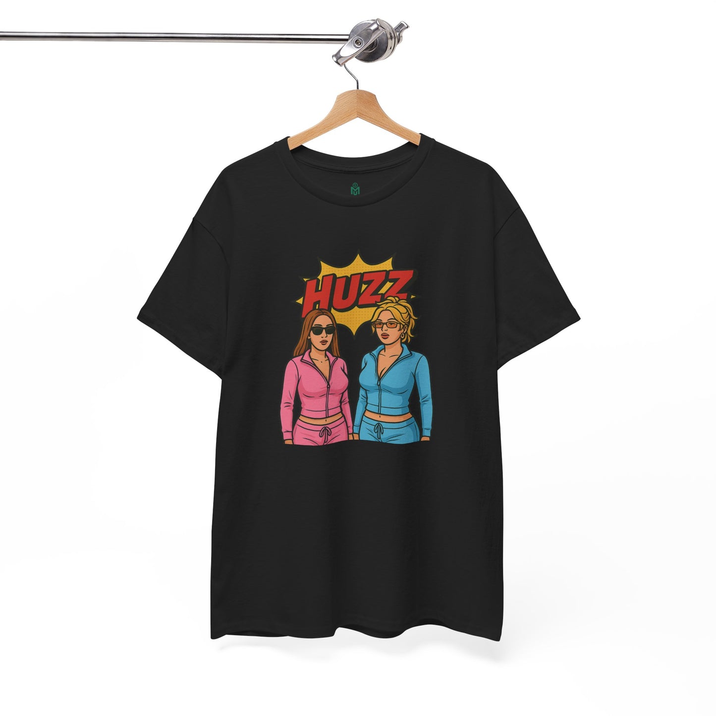 “HUZZ Girls Club” Vintage Tracksuit Tee
